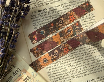 1.5cm Washi Tape Magical Chicken Nazar Evil Eye print design