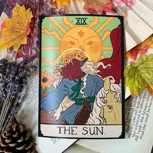 The Sun 5x7inch Tarot Art Print