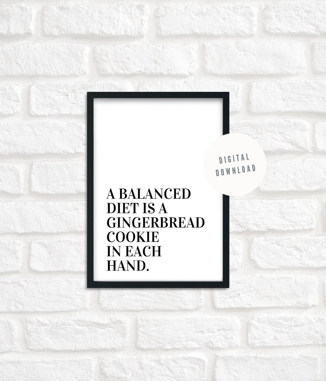 Funny Christmas Wall Decor Art Print Last Minute Secret Santa Etsy UK