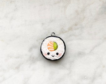 sushi croc charm
