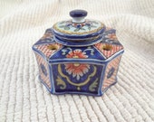 Antique French Porcelain Inkwell