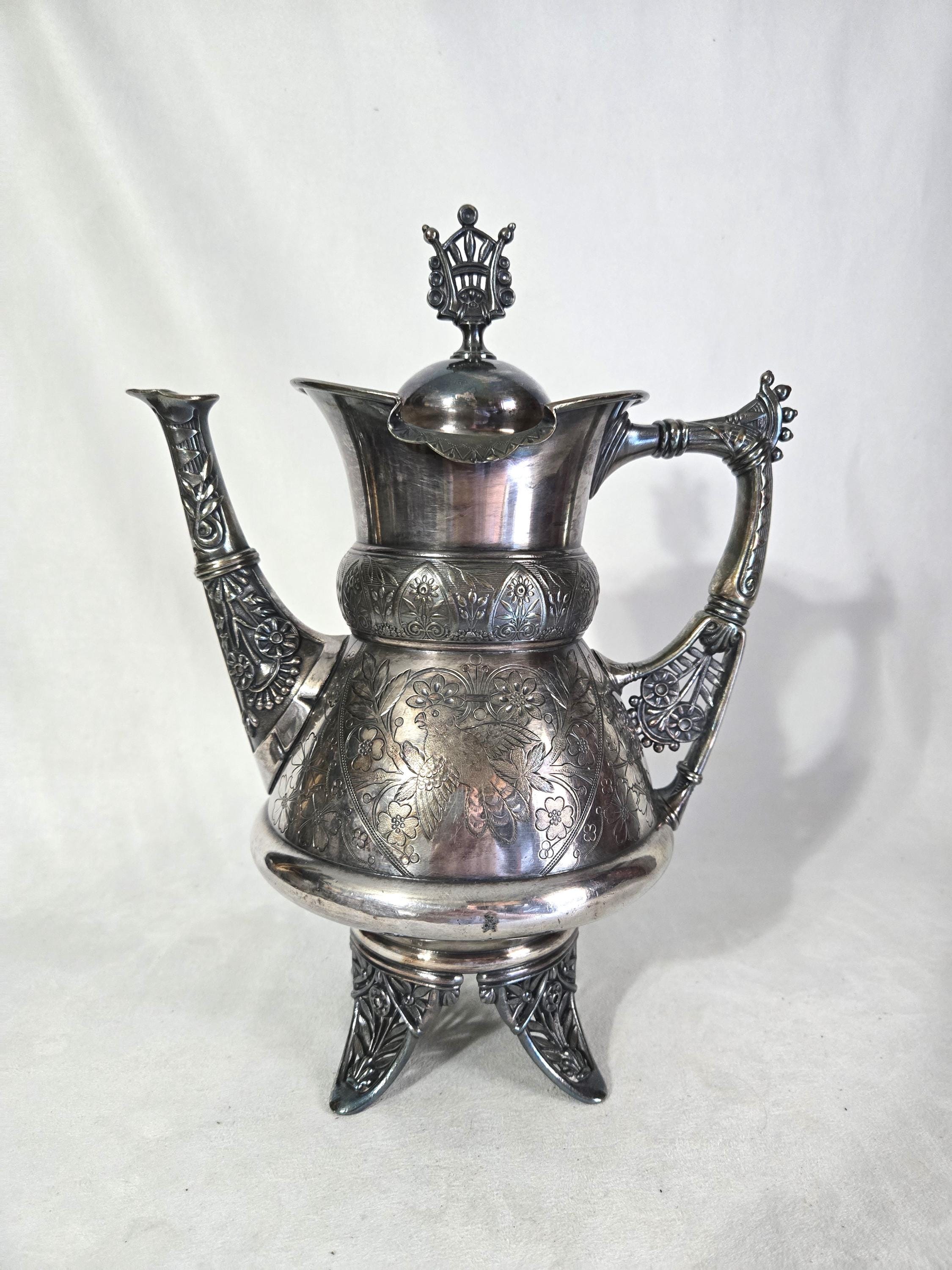 Antique Simpson Hall Miller & Co Quadruple Plate Silver Plated