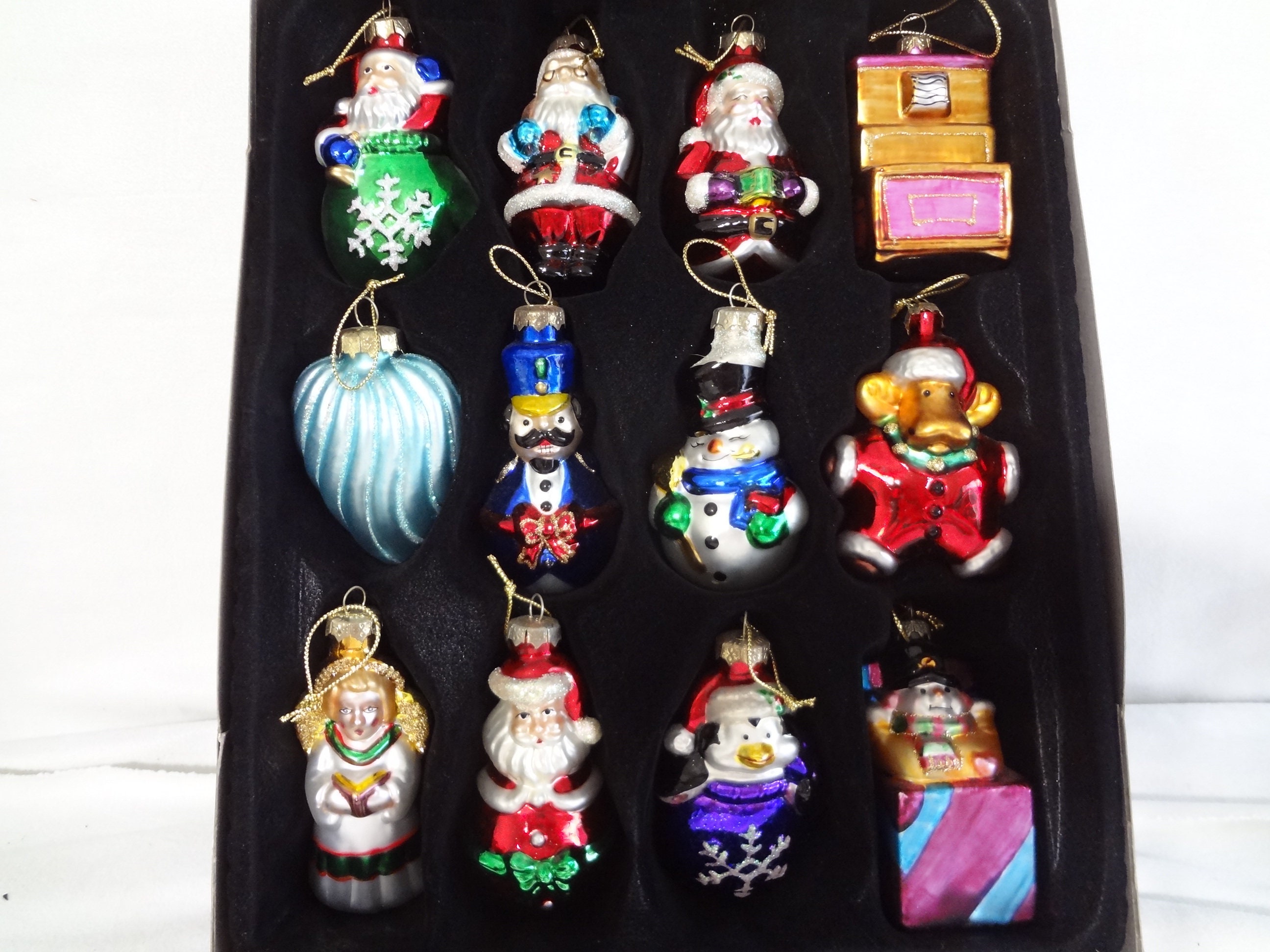 Vintage Thomas Pacconi Glass Christmas Ornaments: 31-piece Museum