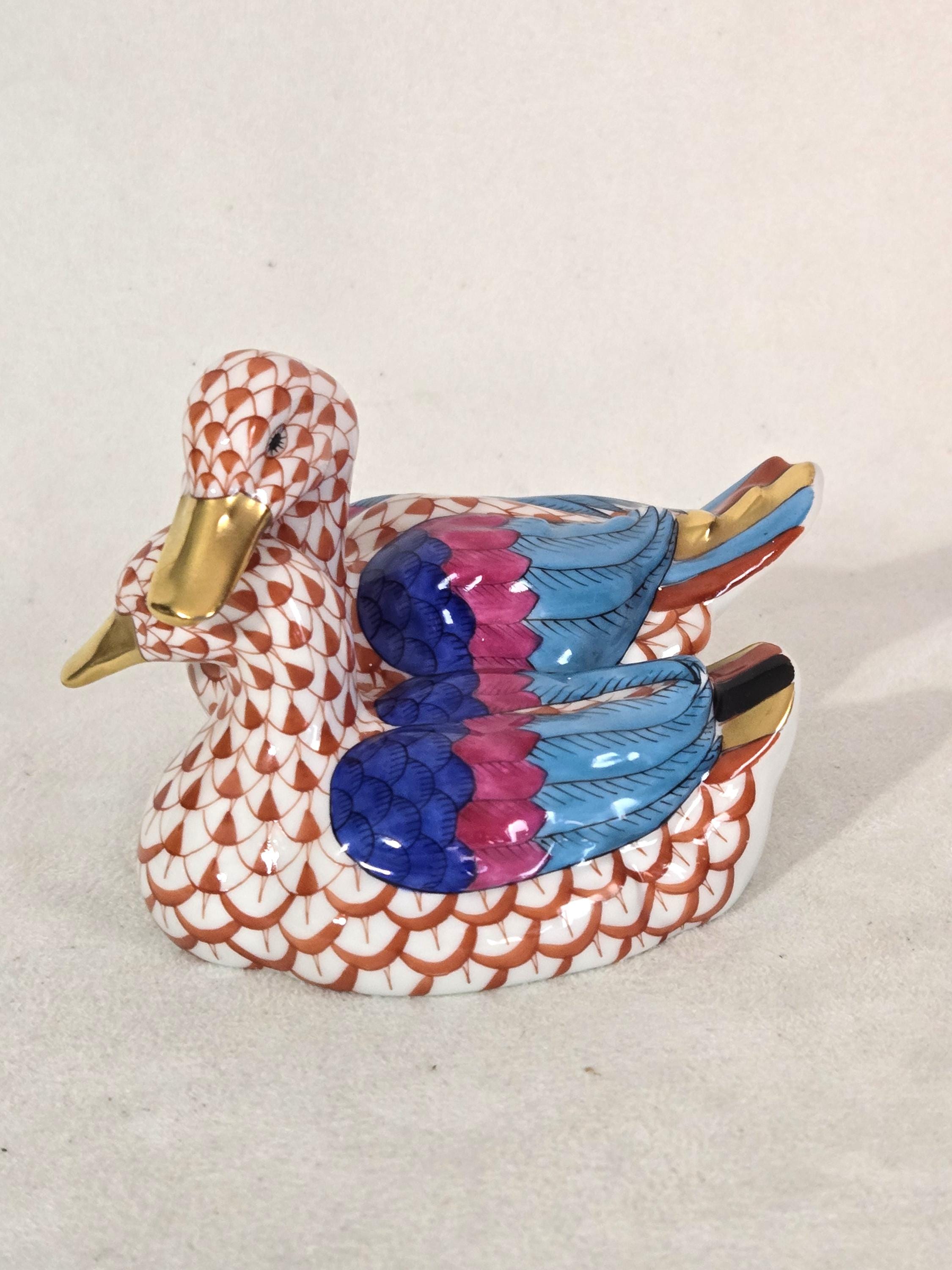 【お買取成立】ヘレンド Two Ducks（二羽のカモ） Herend Ducks - Etsy Israel