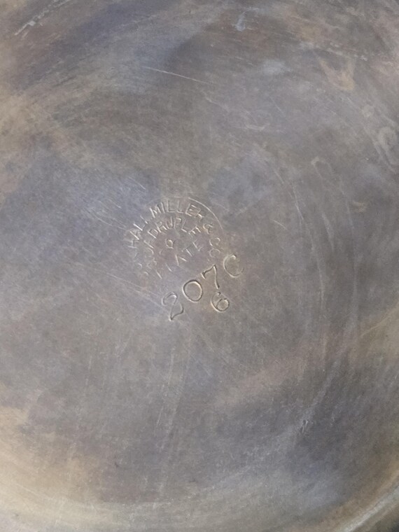 Antique Simpson Hall Miller & Co Quadruple Plate Silver Plated