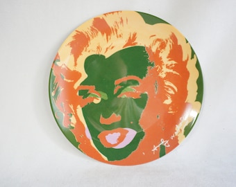 Set of 3 Vintage 8.25 inch Marilyn Monroe Andy Warhol BLOCK 1997 Pop Art China Plates