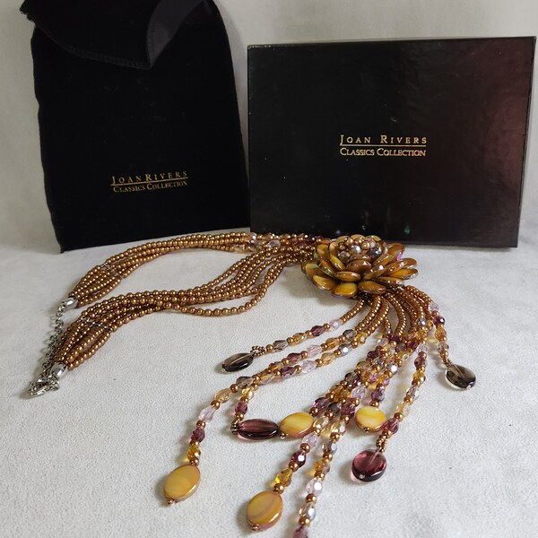 Vintage Vintage Joan Rivers Starlet Classics Collection 20 inch Beaded Necklace