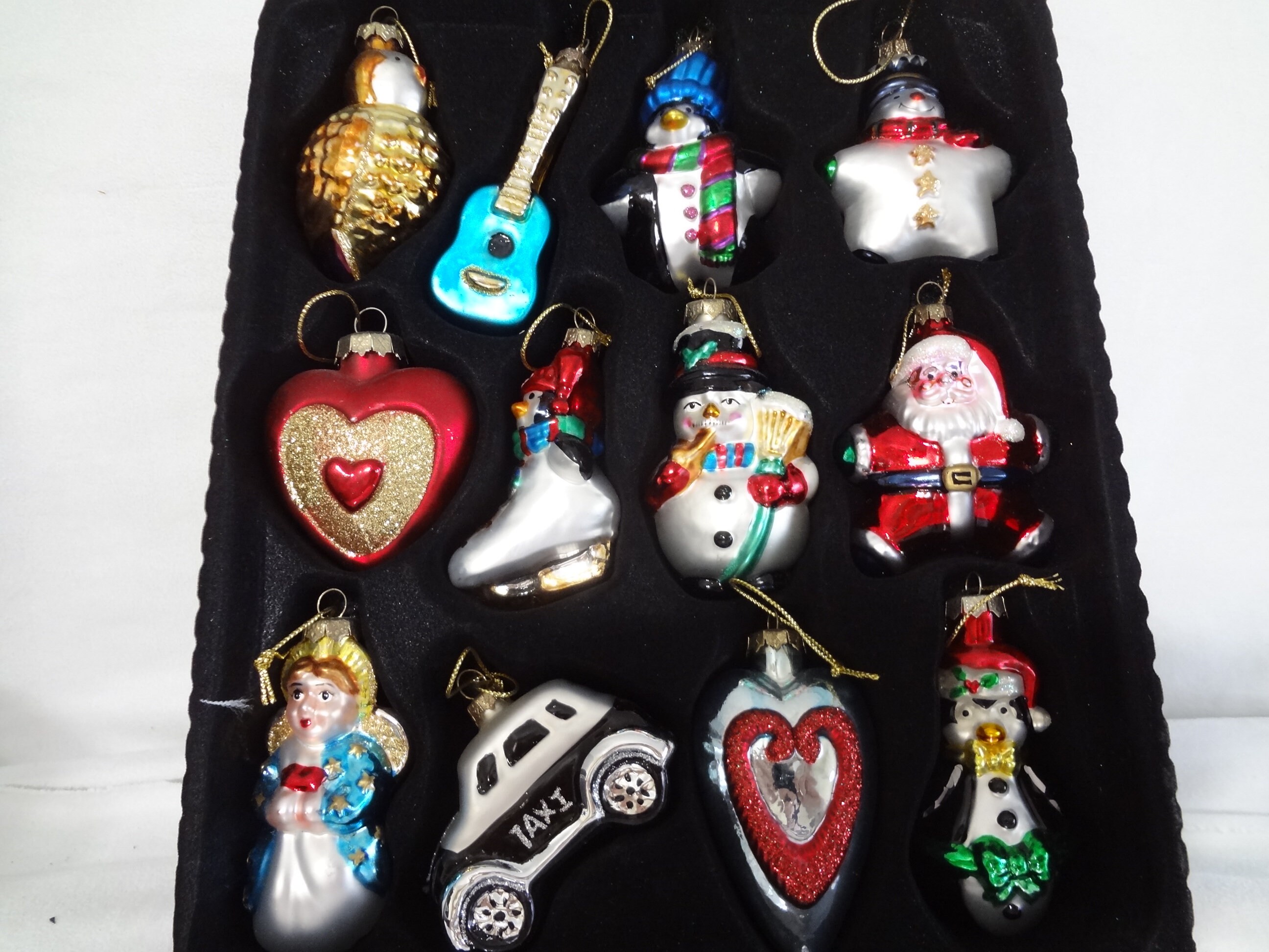 Vintage Thomas Pacconi Glass Christmas Ornaments: 31-piece Museum