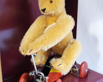 Steiff Teddy Bear 2000 German Christmas Market Mohair 666193 Lmt