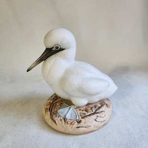 Vintage hand painted Kazmar Blue Footed Booby Chick