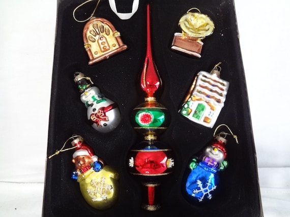 Vintage Thomas Pacconi Glass Christmas Ornaments: 31-piece Museum