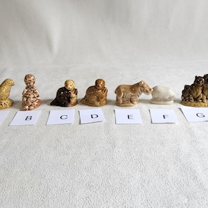 ヴィンテージ ウェイド セラミック ミニチュア