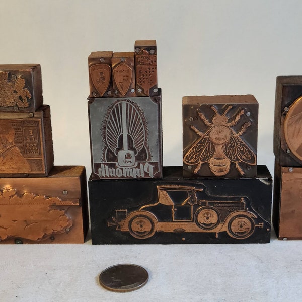 Wood Block Stamp Etsy