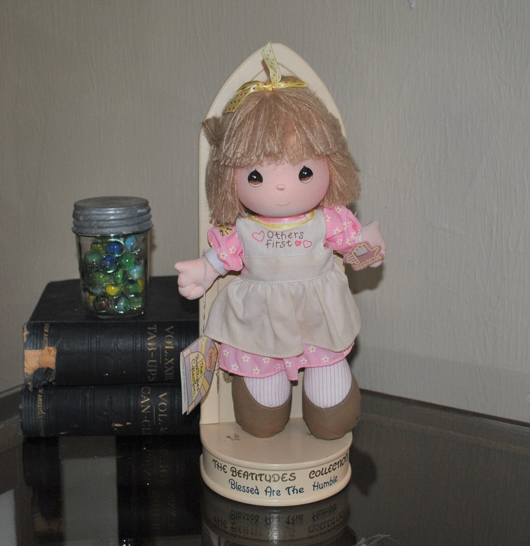 Vintage Precious Moments Beatitudes Doll Humble "blessed Are the Humble", 1988, by Applause ...