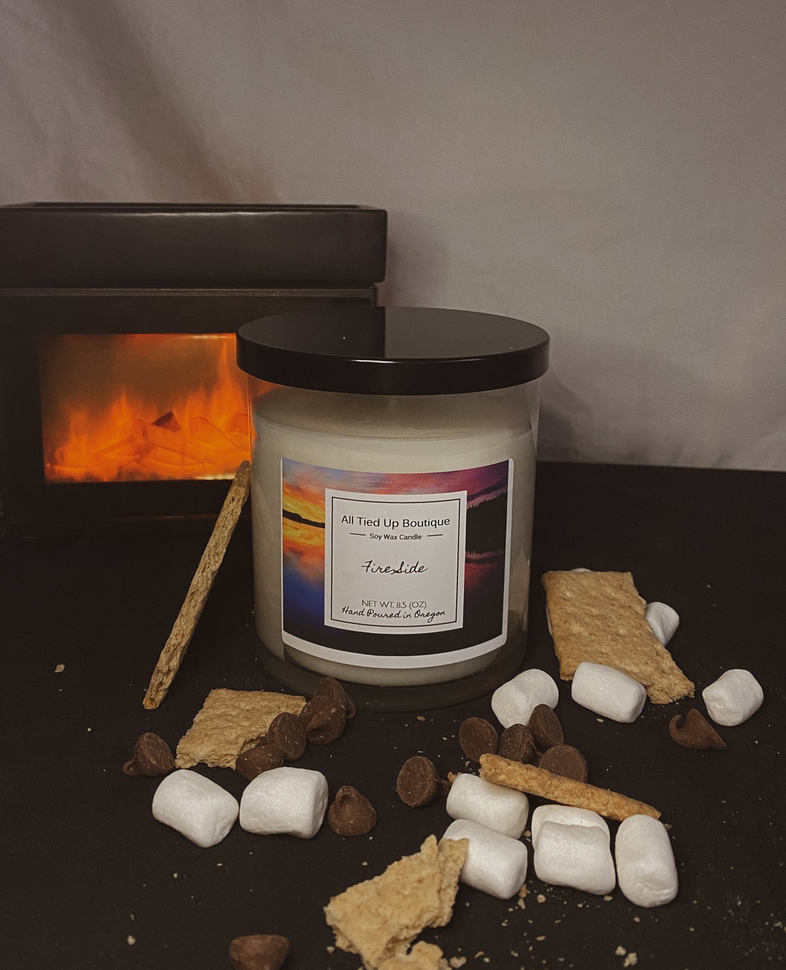 Fireside Soy Candle / Candle Gift / Scented Candle Etsy España