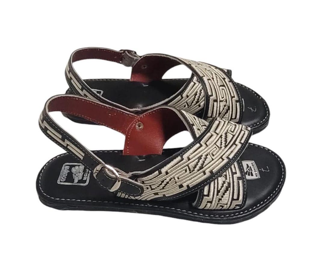 mens black huarache sandals