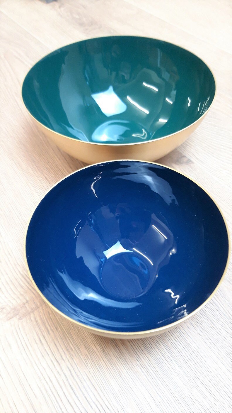 Handmade Brass Serving Bowls Etsy