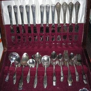 Silver plated Flatware