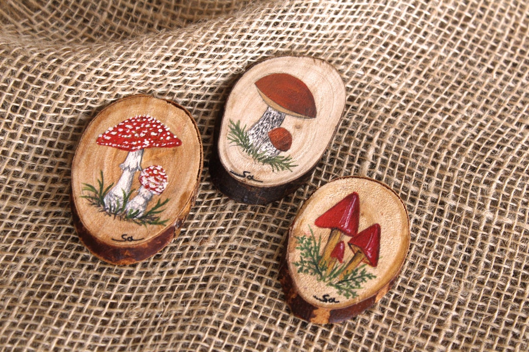 Broche turque fabriquée à la main | Broche tombante en bois