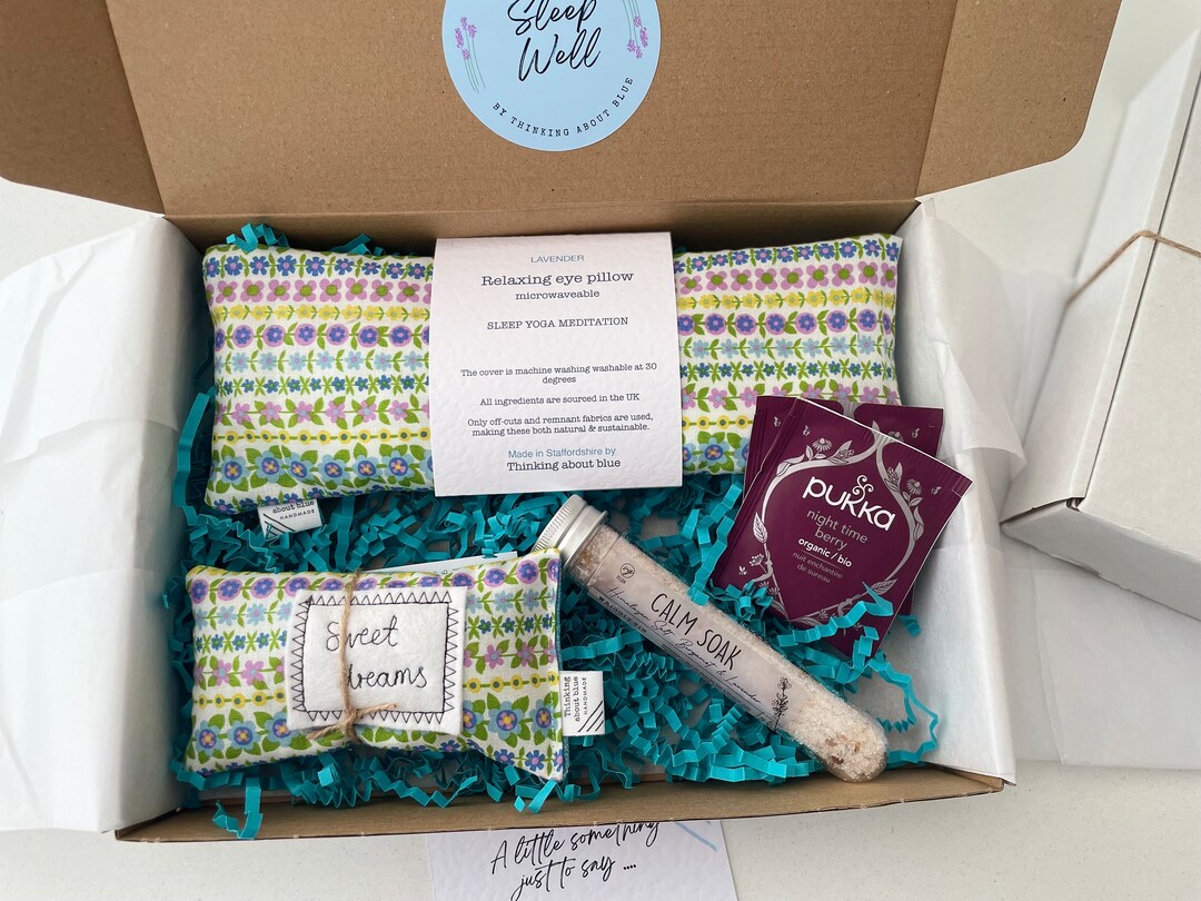Sleep Well Gift Set Box. Wellness Relaxation Sleep Relief. Etsy