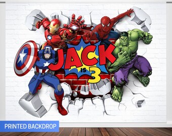 IRON MAN AVENGERS PERSONALISED BIRTHDAY PARTY BANNER BACKDROP IRON MAN AVENGERS PERSONALISED BIRTHDAY PARTY BANNER BACKDROP