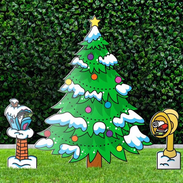 Whoville Yard Sign Etsy