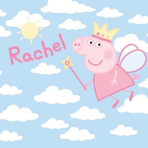 Peppa Pig Birthday Backdrop, Peppa Pig Backdrop, Birthday Backdrop, Peppa Pig Party, Peppa Pig Birthday Banner, Personalized
