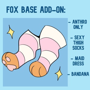 Furry Fox Wolf Base Add-On