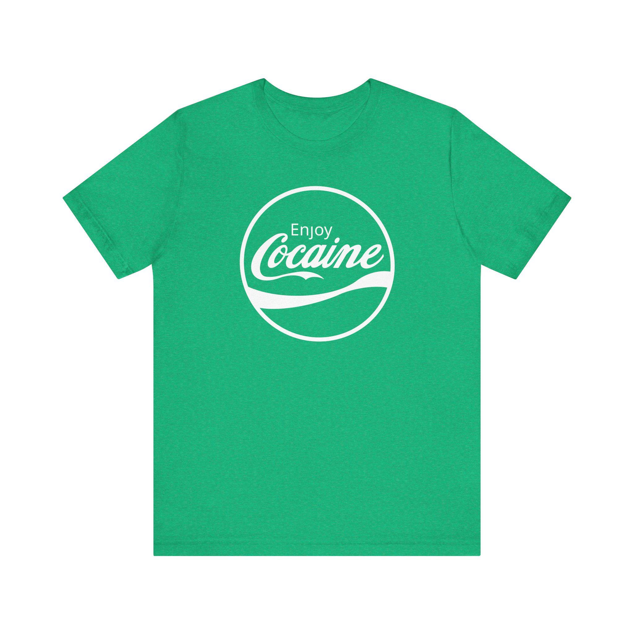 Enjoy Cocaine Shirt | Brunch Shirt | Coke Shirt | Coke Parody