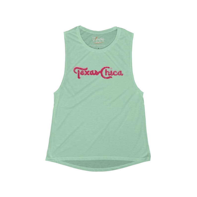 Texas Chica Tank Topo Chico Inspired Texas Girl Shirt Etsy