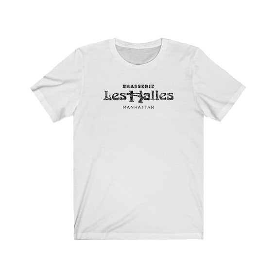 Buy Vintage Looking Brasserie Les Halles T-shirt No Skull Anthony  Bourdain's Old Restaurant Unisex Jersey Short Sleeve Online in India 