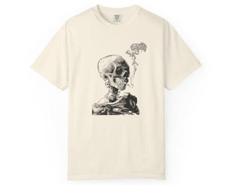Vintage Skeleton T-Shirt | Gothic Anatomy Graphic Tee | Macabre Streetwear (Comfort Colors 1717)