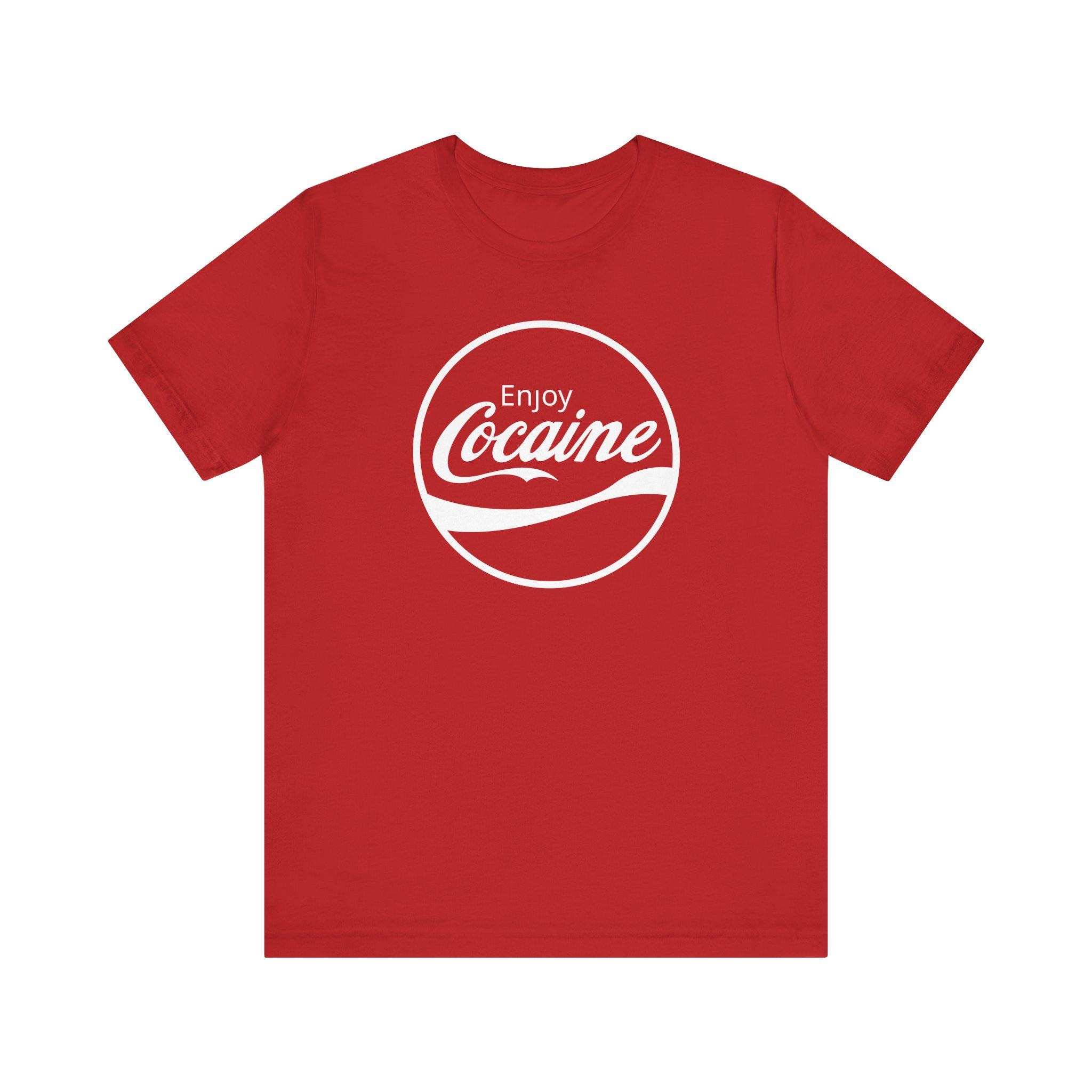 Enjoy Cocaine Shirt | Brunch Shirt | Coke Shirt | Coke Parody