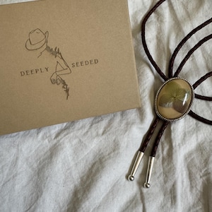 Hydrangea | Floral Bolo Tie | Western Bolo | Western Wear | Feminine | Handmade | Leather | Cowboy Necklace | Custom | Wedding | Wildflower
