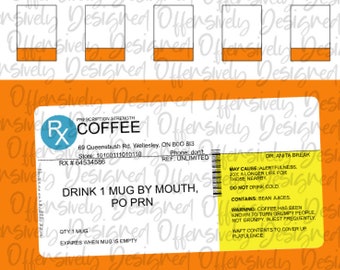 Download Coffee Prescription Etsy