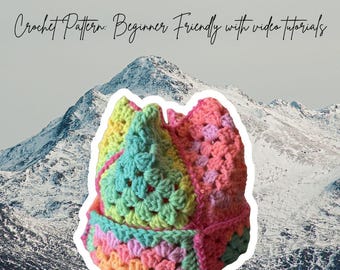 4 Point Beanie Crochet Pattern