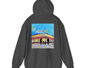 WAFFLE HOUSE-Waffle Home Inspired Hoodie - for breakfast lovers