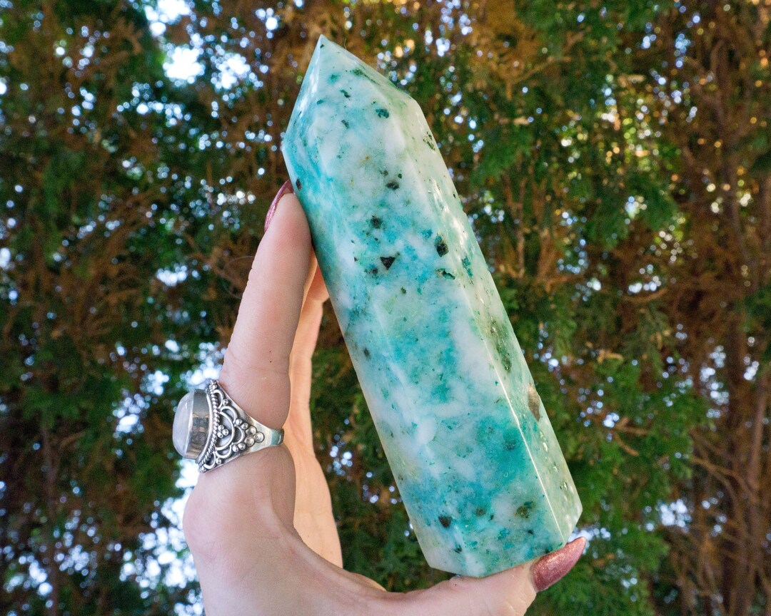 Large Phoenix Stone Tower Natural Phoenix Stone Point Etsy