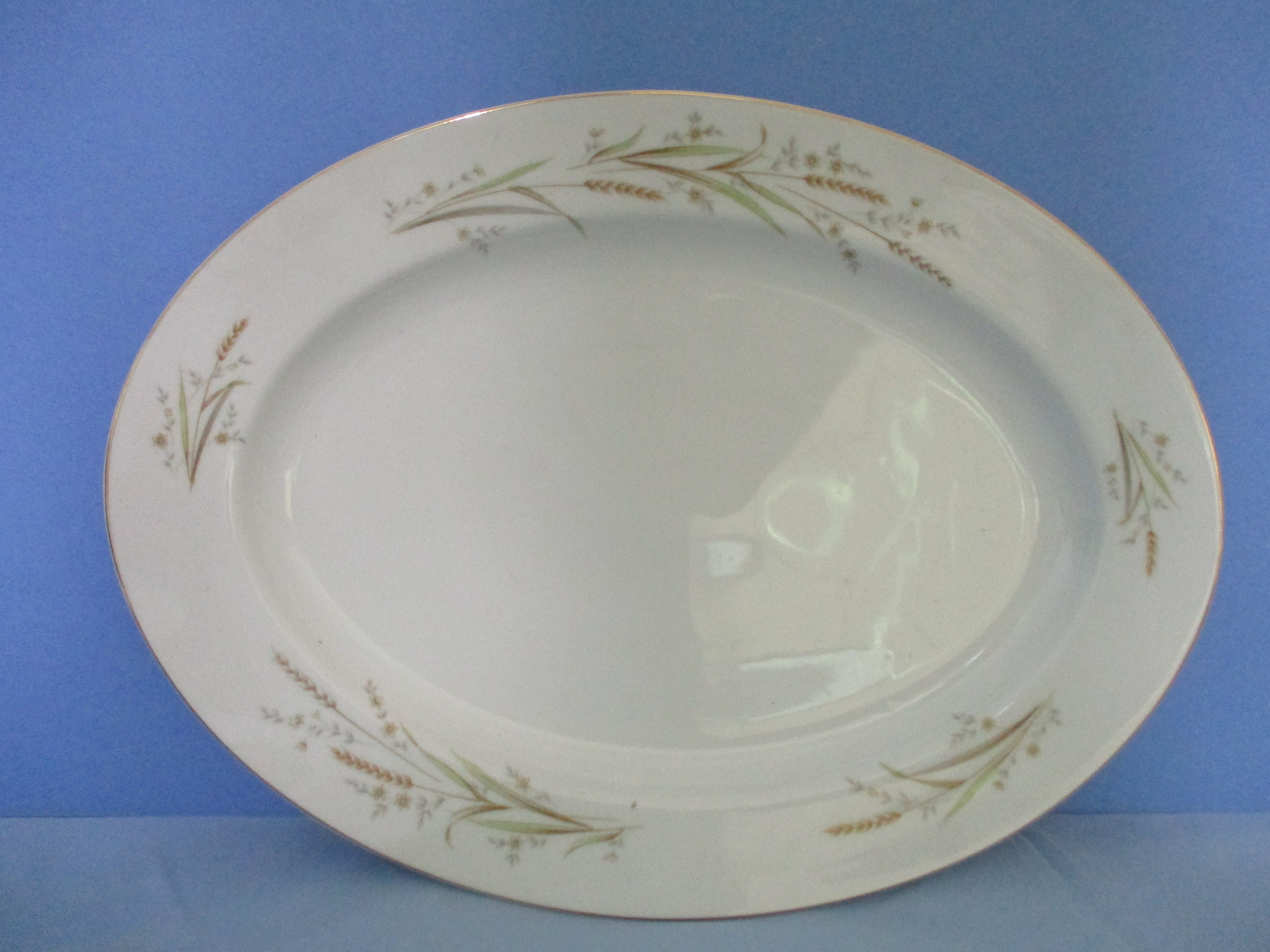 Vintage Fine China of Japan Golden Harvest Large Platter Etsy