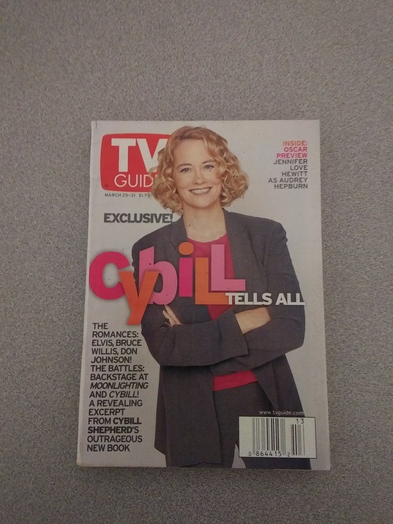 Guide TV Cybil Shepherd 25-31 mars 2000 image 1