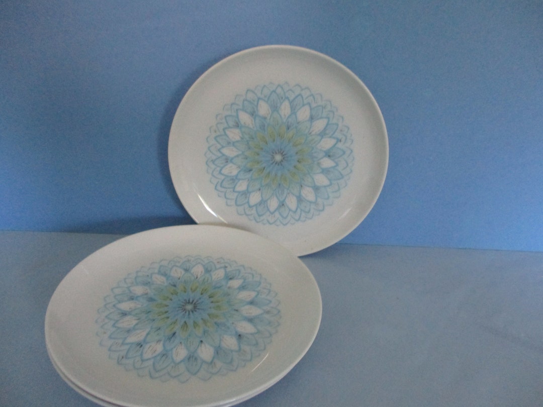 Noritake Younger Image Bahama Pattern Bread/dessert Plates Set Etsy