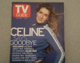 Guide TV Céline Dion 20-26 novembre 1999