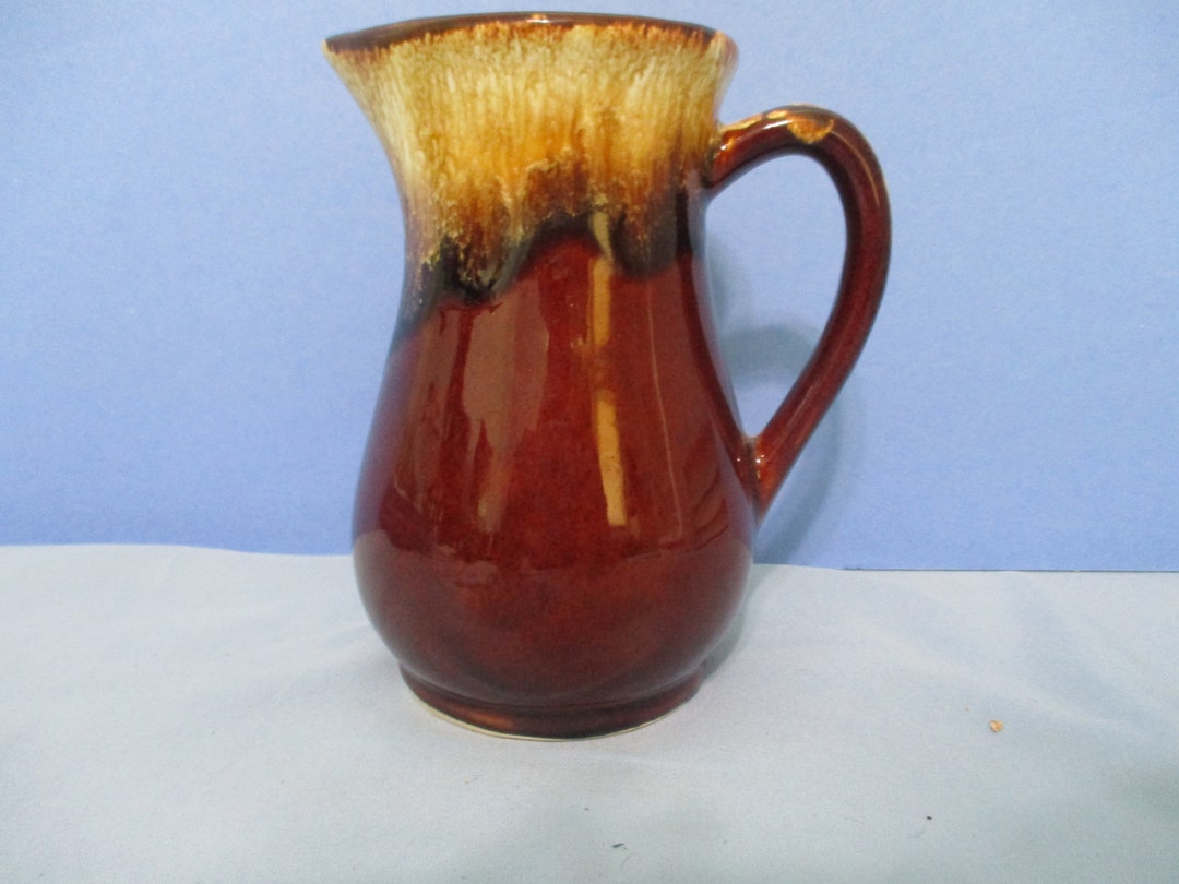 Roseville Pottery Pitcher Etsy