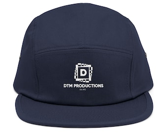 DTM Productions 5-Panel Cap | Memories embroidered cap