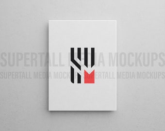 PSD Mockup | Unframed 3:4 Canvas Mockup Template