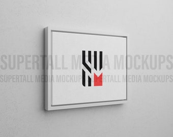 11:14 PSD Mockup / Horizontal Landscape Art Mockup Frame