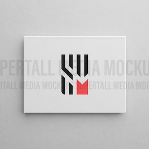PSD Mockup | Unframed 4:3 Canvas Mockup Template