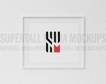 5:4 PSD Mockup / Horizontal Landscape Art Mockup Frame