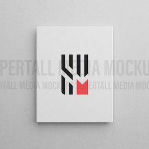 PSD Mockup | Unframed 4:5 Canvas Mockup Template