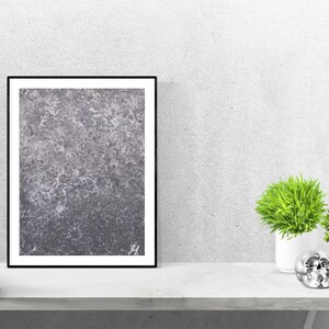 Gray Art Print